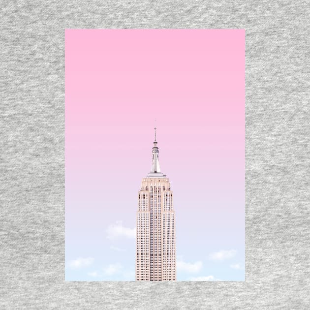 Pink Sky Skyscraper, New York City by NewburyBoutique